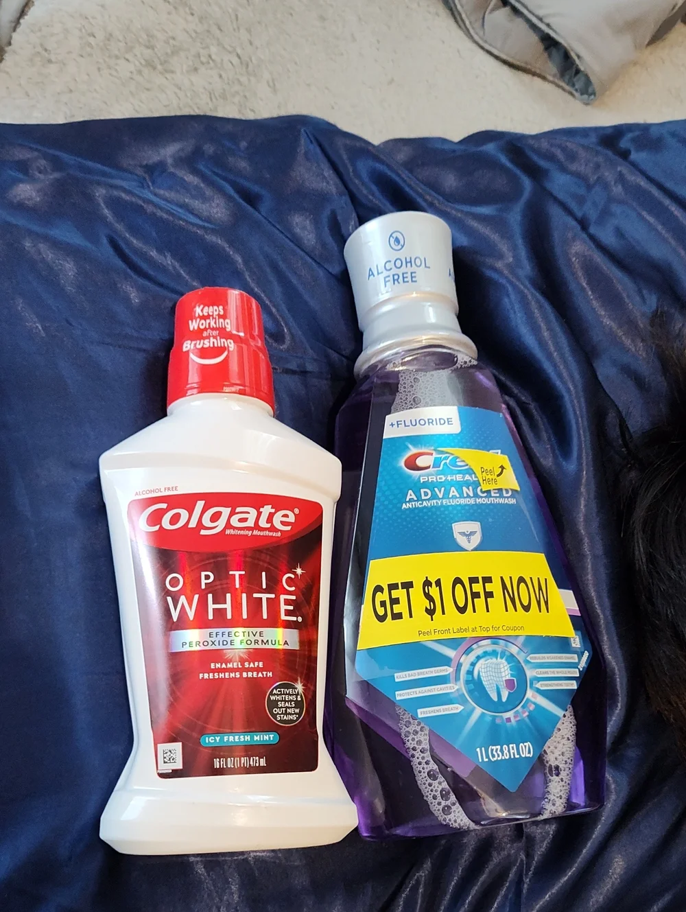 Bundle Optic White Mouthwash - White/Red - Whitening Fresh Mint